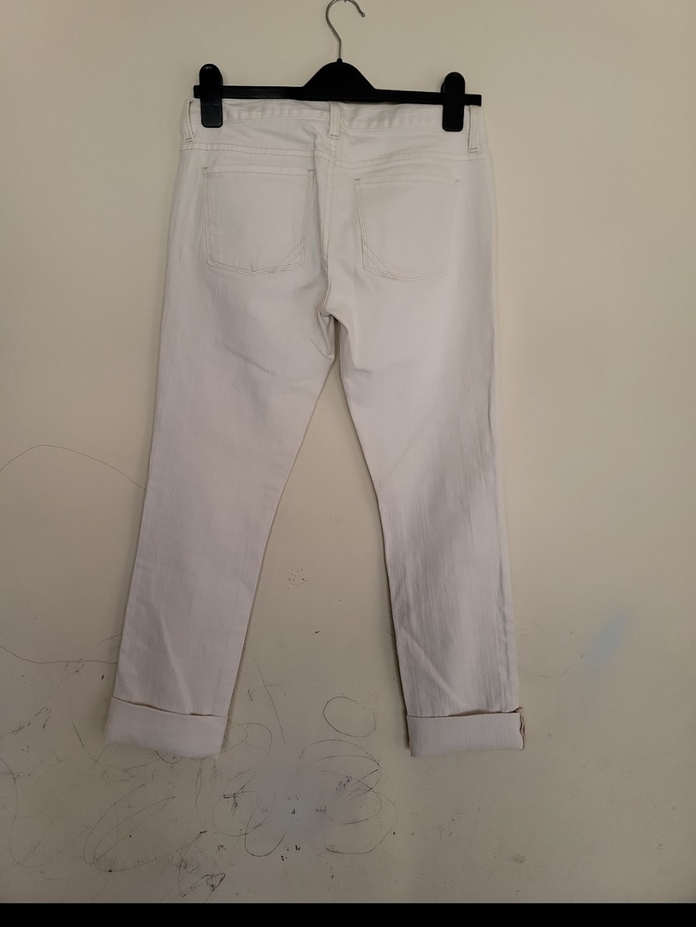 Anlo Cream Straight-Leg Jeans - Picture 2 of 3